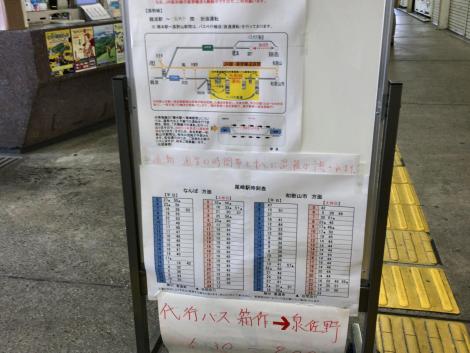 南海尾崎駅