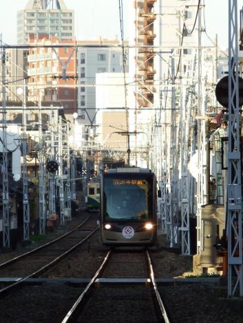 阪堺モ166と堺トラム