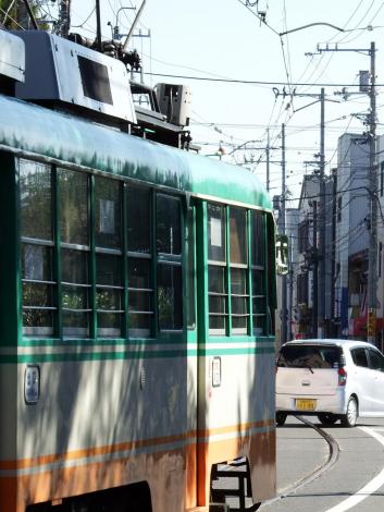 とさでん朝倉電停