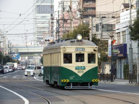阪堺モ166号
