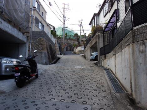 高取山へのアプローチ