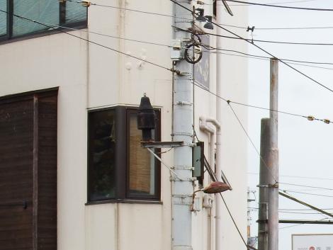 嵐電電鐘式踏切警報器