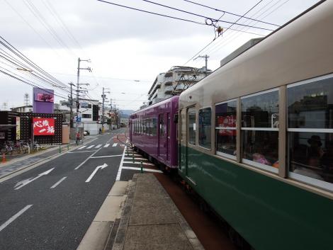 嵐電モボ101形+モボ301形