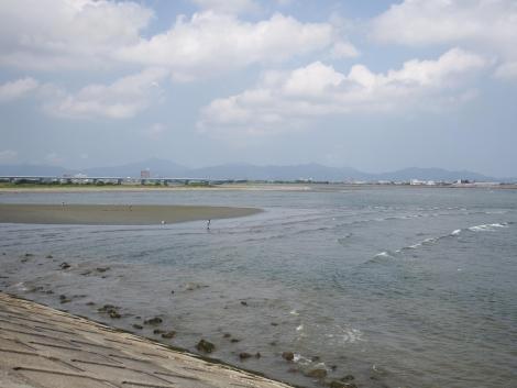 吉野川河口中洲