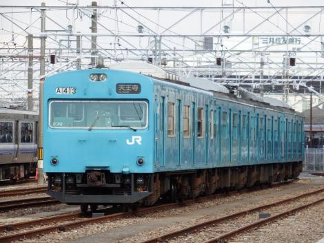 JR西阪和線103系HJ406編成