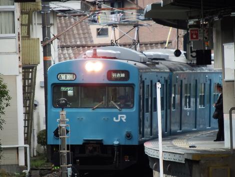 JR西阪和線103系HL102編成