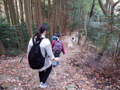 大文字山山頂付近