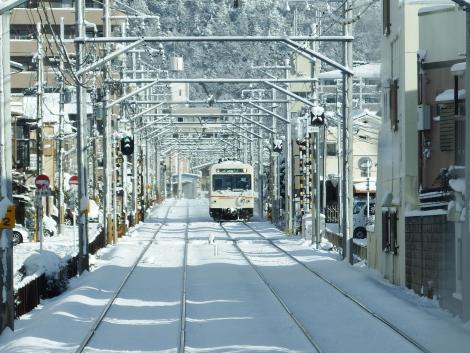 叡電修学院付近