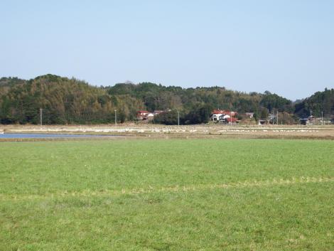 安来市赤崎町辺り