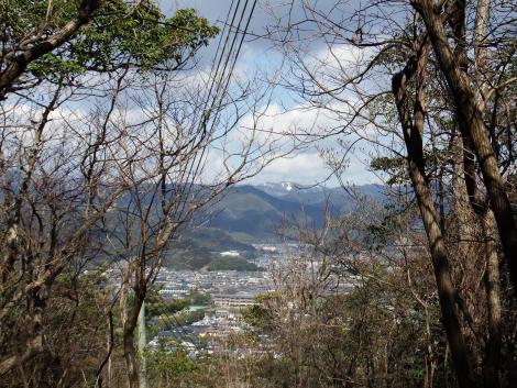 松ヶ崎東山山頂から