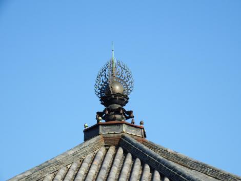 北円堂の露盤宝珠