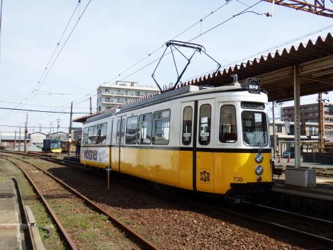 福井鉄道 レトラムとデキ11