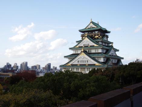 ミライザから大阪城天守閣