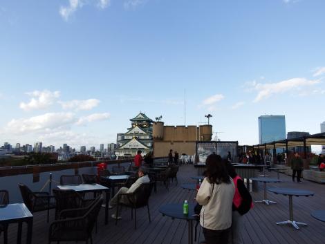 ミライザから大阪城天守閣