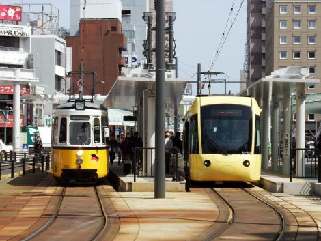 福井鉄道レトラムとえちぜん鉄道キーボ