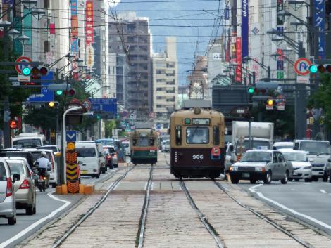 広電1900形と900形