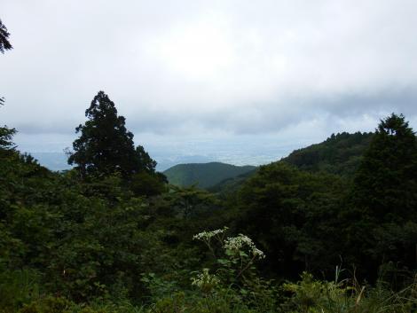 金剛山頂からの眺め