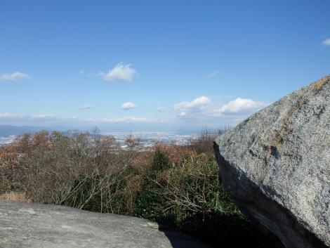 交野山から京都方面