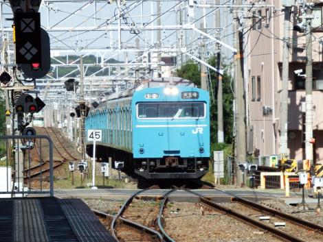 JR西 阪和線103系HK602編成