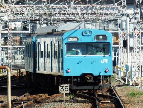 JR西 阪和線103系HK602編成