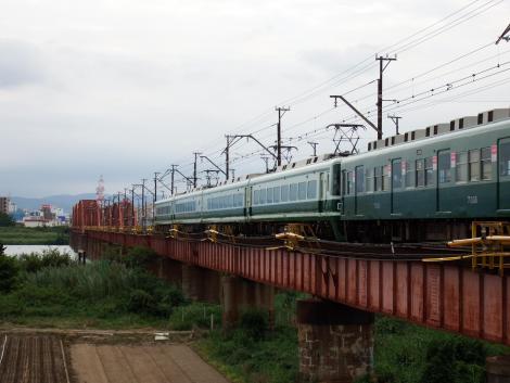 南海7000系＠紀ノ川橋梁