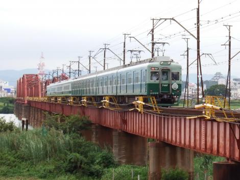 南海7000系＠紀ノ川橋梁