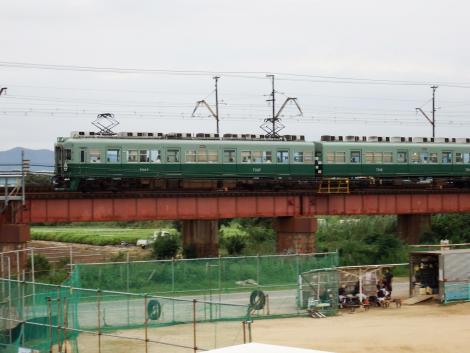 南海7000系＠紀ノ川橋梁