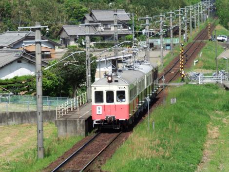 琴電レトロ電車4両編成