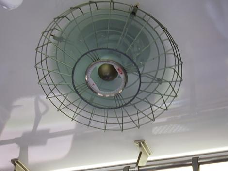 琴電1080形の扇風機