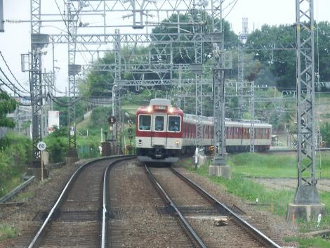 近鉄鮮魚列車前面展望