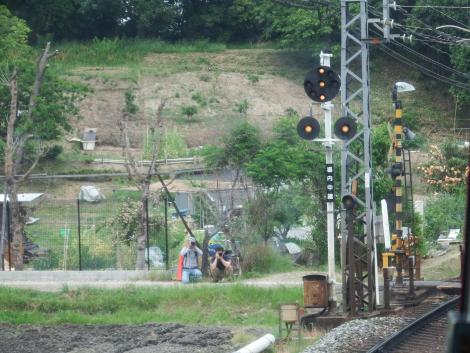 近鉄鮮魚列車前面展望