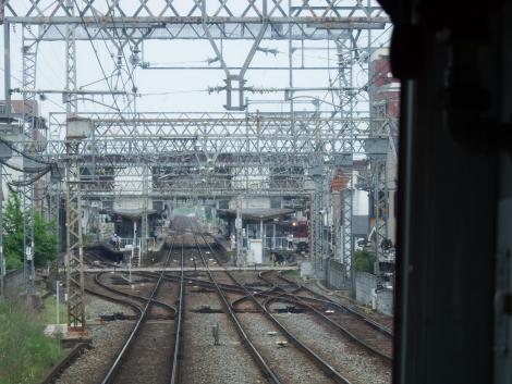 近鉄鮮魚列車前面展望