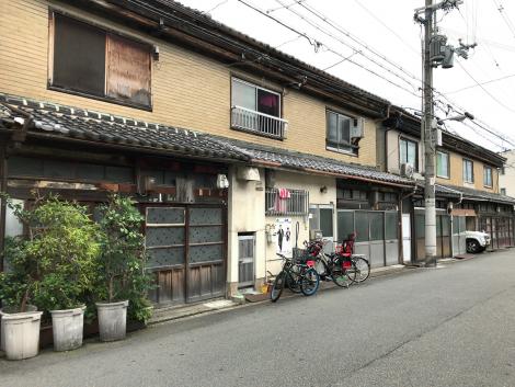生野区の長屋