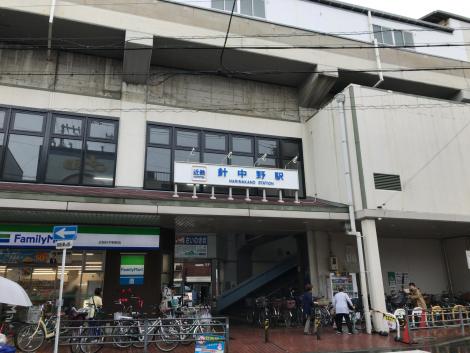 針中野駅
