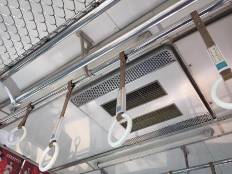 網棚と分散式クーラー