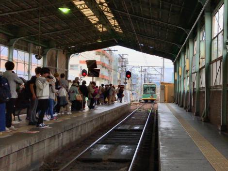 嵐電北野白梅町