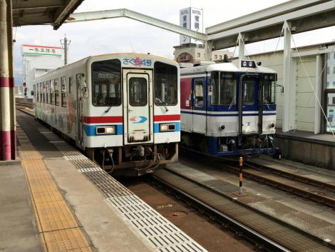 智頭急行HOT3500形と若桜鉄道WT3000形