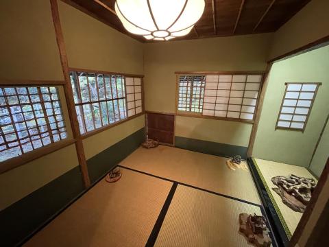 三畳の茶室