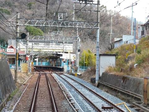 神鉄鵯越駅