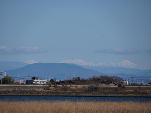 荒川岳、赤石岳、聖岳