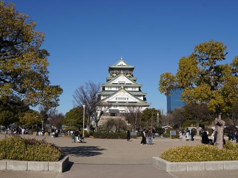 大阪城本丸