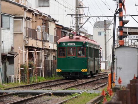 アロエと阪堺モ161