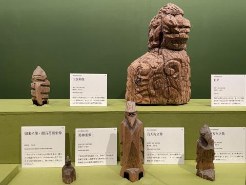 狛犬、烏天狗立像、他