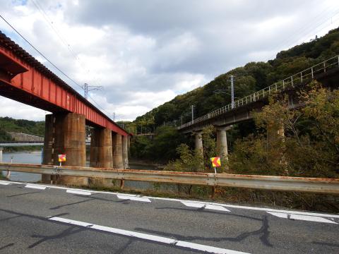 関西本線題6大和川橋梁