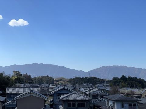 金剛山と大和葛城山