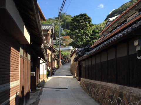 太平寺の町並み
