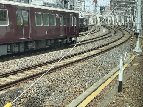 阪急梅田同時発車