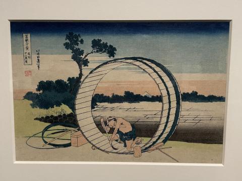 葛飾北斎 富嶽三十六景 尾州不二見原