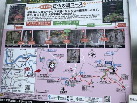 当尾観光案内図