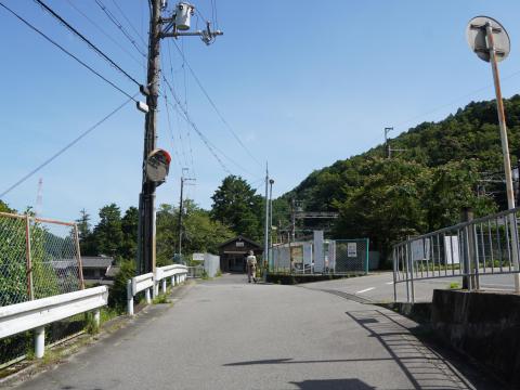 天見駅前